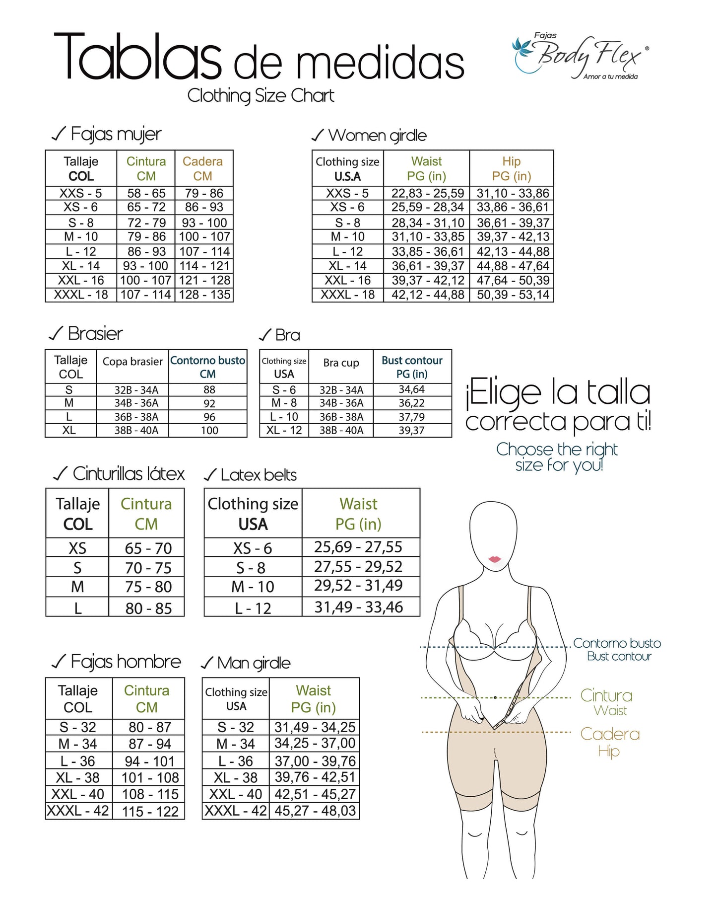FAJA BODY FLEX REF: 010CR